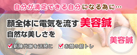 所沢たかはし鍼灸接骨院の優良施術メニュー美容鍼(テレビで話題)